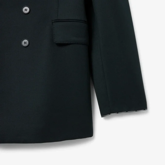 Leichter Zweireiher-Blazer aus Wolle Leichter Zweireiher-Blazer aus Wolle