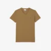 Leichtes Herren-T-Shirt aus Pima-Baumwolle mit V-Ausschnitt Leichtes Herren-T-Shirt aus Pima-Baumwolle mit V-Ausschnitt