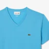 Leichtes Herren-T-Shirt aus Pima-Baumwolle mit V-Ausschnitt Leichtes Herren-T-Shirt aus Pima-Baumwolle mit V-Ausschnitt