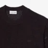 Locker sitzender, kurzärmeliger Pullover mit Print Locker sitzender, kurzärmeliger Pullover mit Print