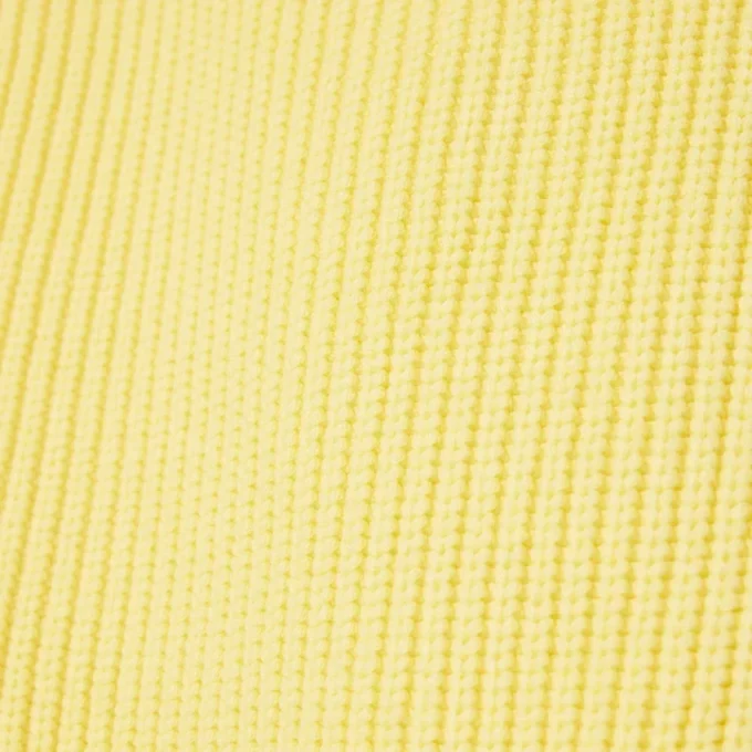 Locker sitzender Strickcardigan aus gerippter Baumwolle