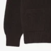 Locker sitzender Strickcardigan aus gerippter Baumwolle Locker sitzender Strickcardigan aus gerippter Baumwolle