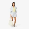 Lässige gestreifte Leinen-Shorts für Damen Lässige gestreifte Leinen-Shorts für Damen