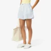 Lässige gestreifte Leinen-Shorts für Damen Lässige gestreifte Leinen-Shorts für Damen