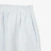 Lässige gestreifte Leinen-Shorts für Damen Lässige gestreifte Leinen-Shorts für Damen