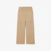 Mädchen-Cargohose aus Baumwolltwill Mädchen-Cargohose aus Baumwolltwill