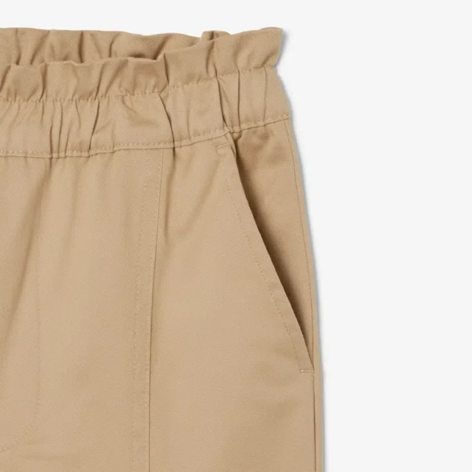 Mädchen-Cargohose aus Baumwolltwill Mädchen-Cargohose aus Baumwolltwill