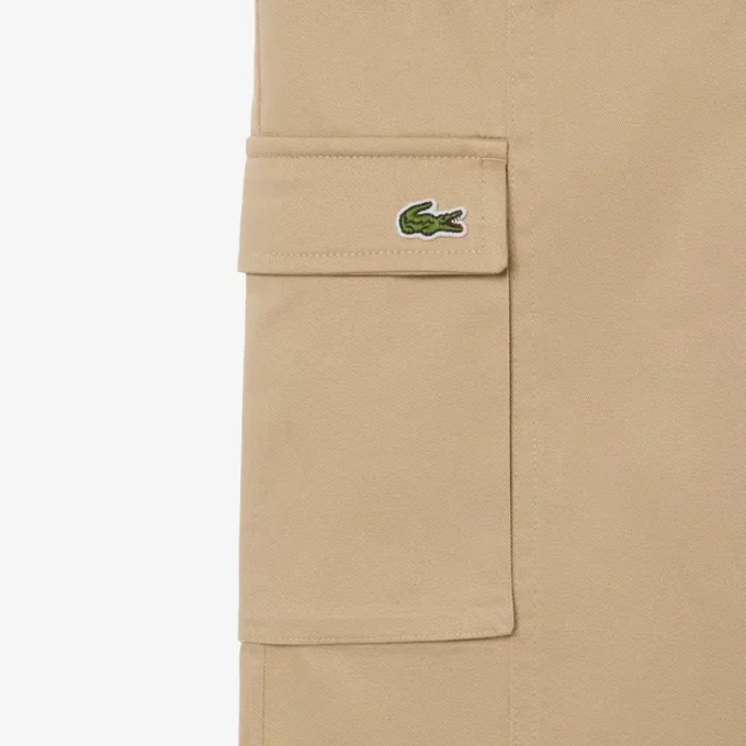 Mädchen-Cargohose aus Baumwolltwill Mädchen-Cargohose aus Baumwolltwill