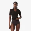 Mesh-Slip mit hoher Taille Mesh-Slip mit hoher Taille