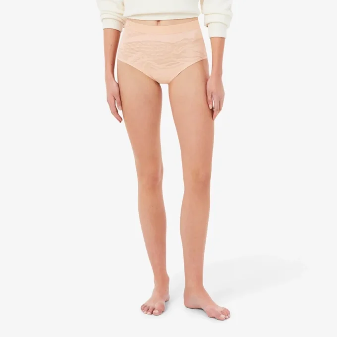 Mesh-Slip mit hoher Taille Mesh-Slip mit hoher Taille