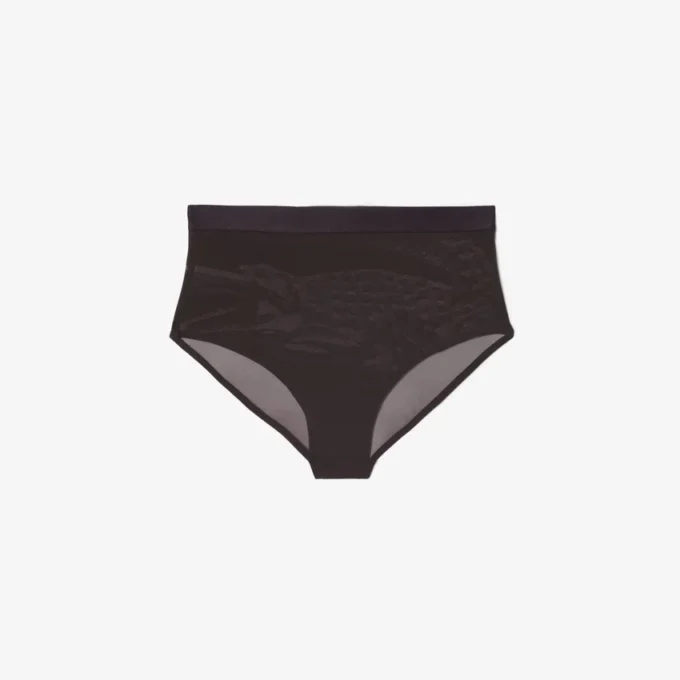 Mesh-Slip mit hoher Taille Mesh-Slip mit hoher Taille
