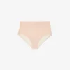 Mesh-Slip mit hoher Taille Mesh-Slip mit hoher Taille