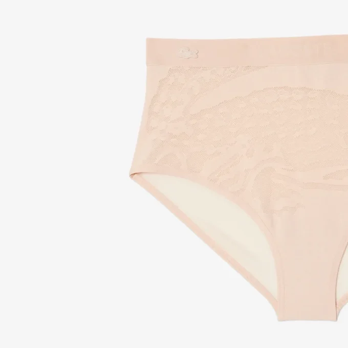 Mesh-Slip mit hoher Taille Mesh-Slip mit hoher Taille