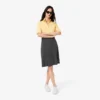 Midi-Rock aus plissiertem Flanell für Damen Midi-Rock aus plissiertem Flanell für Damen