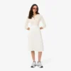 Midi-Rock aus plissiertem Satin für Damen Midi-Rock aus plissiertem Satin für Damen