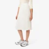 Midi-Rock aus plissiertem Satin für Damen Midi-Rock aus plissiertem Satin für Damen