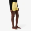 Mikrofaser-Radsportshorts mit hoher Taille Mikrofaser-Radsportshorts mit hoher Taille