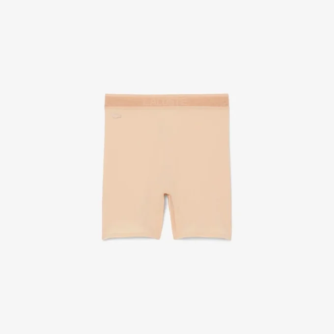 Mikrofaser-Radsportshorts mit hoher Taille Mikrofaser-Radsportshorts mit hoher Taille