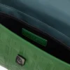 Mini-Messenger-Tasche aus Leder mit Monogramm