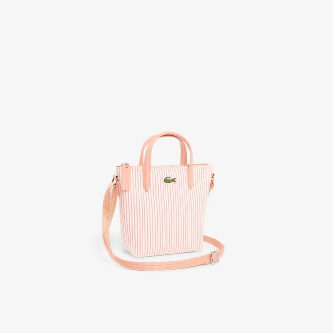 Mini Striped L.12.12 Concept Tote Mini Striped L.12.12 Concept Tote