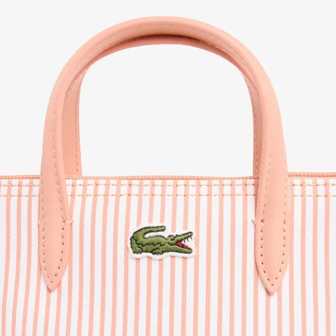 Mini Striped L.12.12 Concept Tote Mini Striped L.12.12 Concept Tote