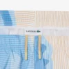 Mittellange gestreifte Retroshorts