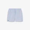 Mittellange Retroshorts mit Krokodil-Print Mittellange Retroshorts mit Krokodil-Print