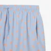 Mittellange Retroshorts mit Krokodil-Print Mittellange Retroshorts mit Krokodil-Print