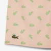 Mittellange Retroshorts mit Krokodil-Print Mittellange Retroshorts mit Krokodil-Print