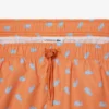 Mittellange Retroshorts mit Krokodil-Print Mittellange Retroshorts mit Krokodil-Print