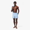 Mittellange Retroshorts mit Monogramm-Print Mittellange Retroshorts mit Monogramm-Print