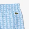 Mittellange Retroshorts mit Monogramm-Print Mittellange Retroshorts mit Monogramm-Print