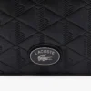 Mittlere Monogramm-Lederbrieftasche Mittlere Monogramm-Lederbrieftasche