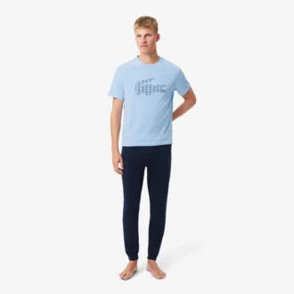 Monogram Jersey-Pyjama-Set für Herren
