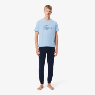 Monogram Jersey-Pyjama-Set für Herren