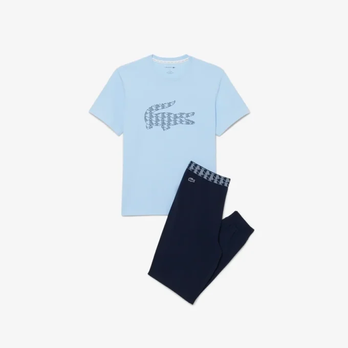 Monogram Jersey-Pyjama-Set für Herren Monogram Jersey-Pyjama-Set für Herren