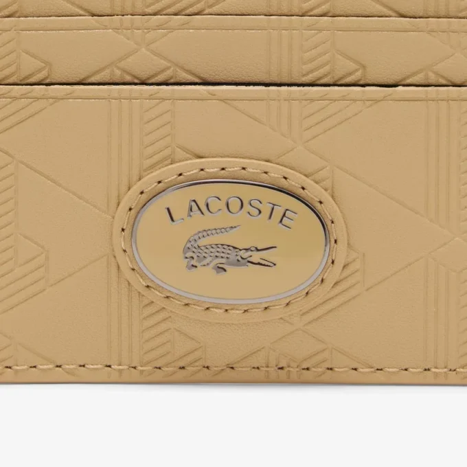 Monogramm-Kartenetui aus Leder Monogramm-Kartenetui aus Leder