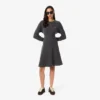 Nahtloses kurzes Wollkleid für Damen Nahtloses kurzes Wollkleid für Damen