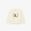 Neopren-Sweatshirt mit gesticktem Emblem Neopren-Sweatshirt mit gesticktem Emblem