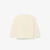 Neopren-Sweatshirt mit gesticktem Emblem Neopren-Sweatshirt mit gesticktem Emblem