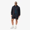 Nylon-Cargo-Shorts für Herren mit Ombra-Print Nylon-Cargo-Shorts für Herren mit Ombra-Print