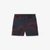 Nylon-Cargo-Shorts für Herren mit Ombra-Print Nylon-Cargo-Shorts für Herren mit Ombra-Print