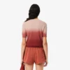 Ombra-Pullover mit kurzen Ärmeln für Damen Ombra-Pullover mit kurzen Ärmeln für Damen
