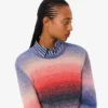 Ombra-Pullover mit Rundhalsausschnitt für Damen Ombra-Pullover mit Rundhalsausschnitt für Damen