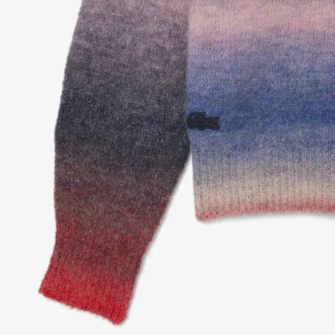 Ombra-Pullover mit Rundhalsausschnitt für Damen Ombra-Pullover mit Rundhalsausschnitt für Damen