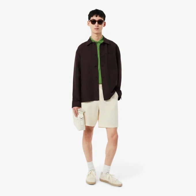 Overshirt aus Leinenmischung Overshirt aus Leinenmischung
