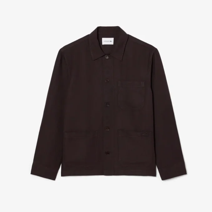 Overshirt aus Leinenmischung Overshirt aus Leinenmischung