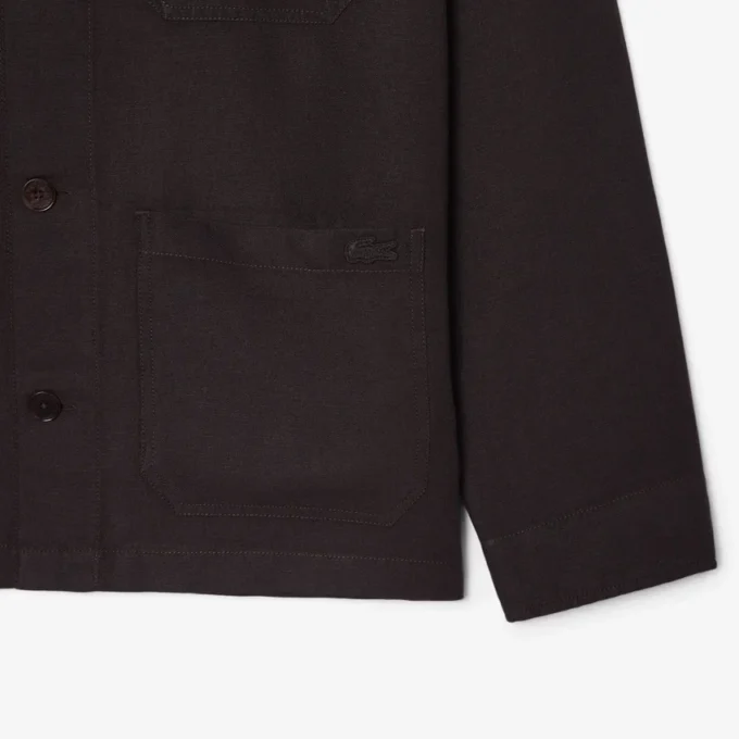 Overshirt aus Leinenmischung Overshirt aus Leinenmischung