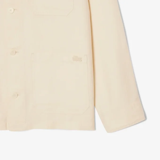 Overshirt aus Leinenmischung Overshirt aus Leinenmischung