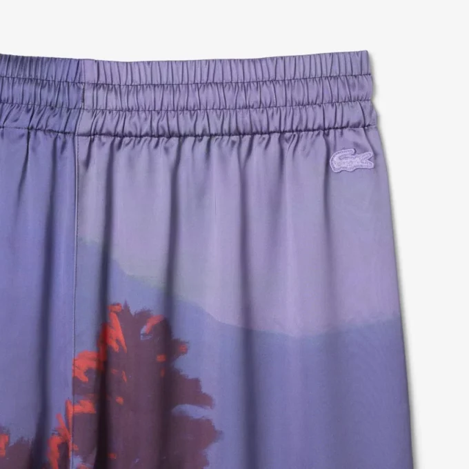 Oversize-Hose für Damen mit Landschaftsmuster Oversize-Hose für Damen mit Landschaftsmuster